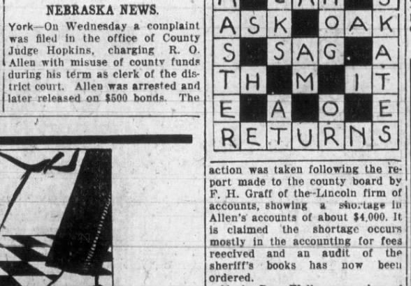 Clipping from Lincoln Journal Star